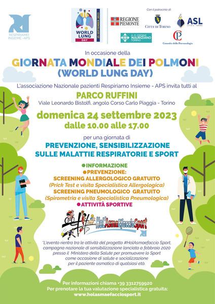 Giornata mondiale dei polmoni, screening gratuito a Torino