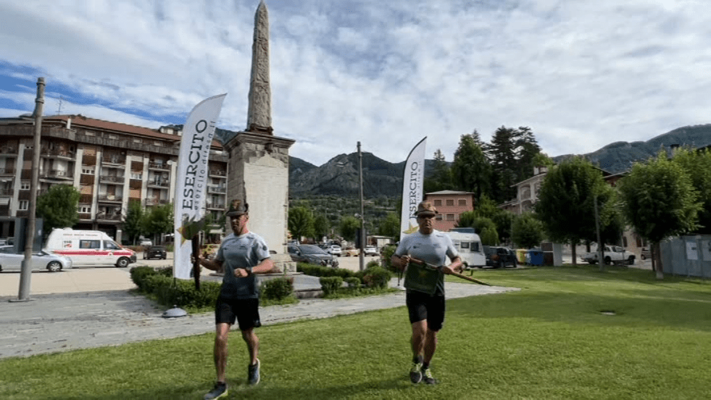 Staffetta alpina per i 150 anni, seconda tappa (VIDEO)