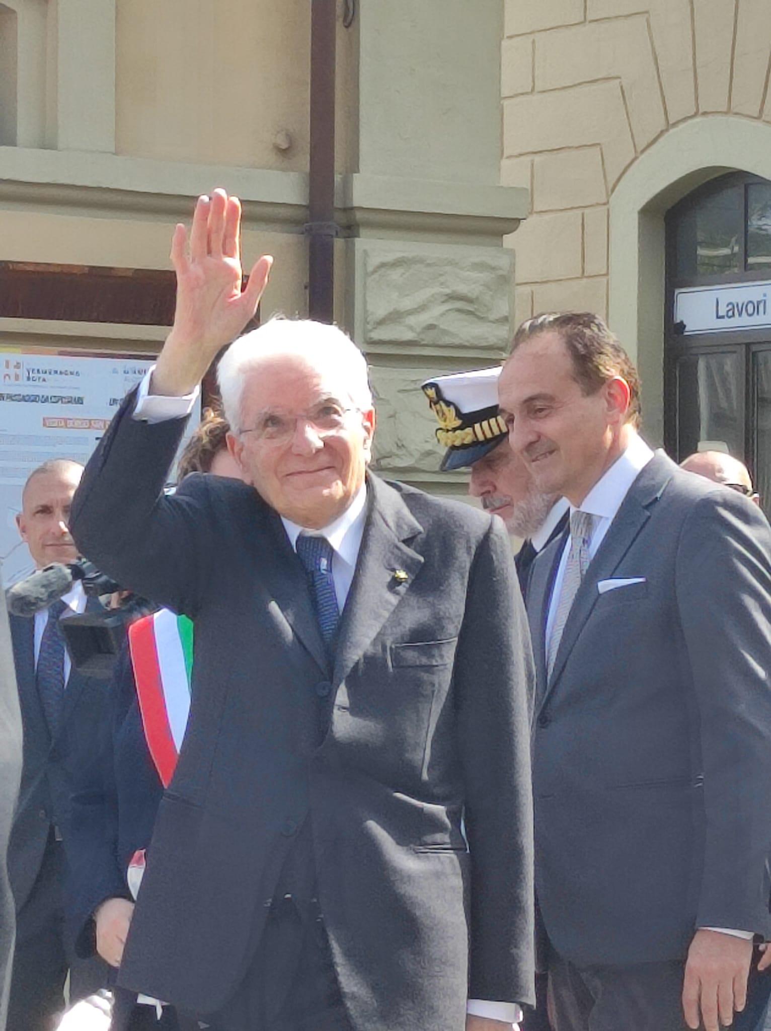 Il 25 aprile con il Presidente Mattarella a Cuneo