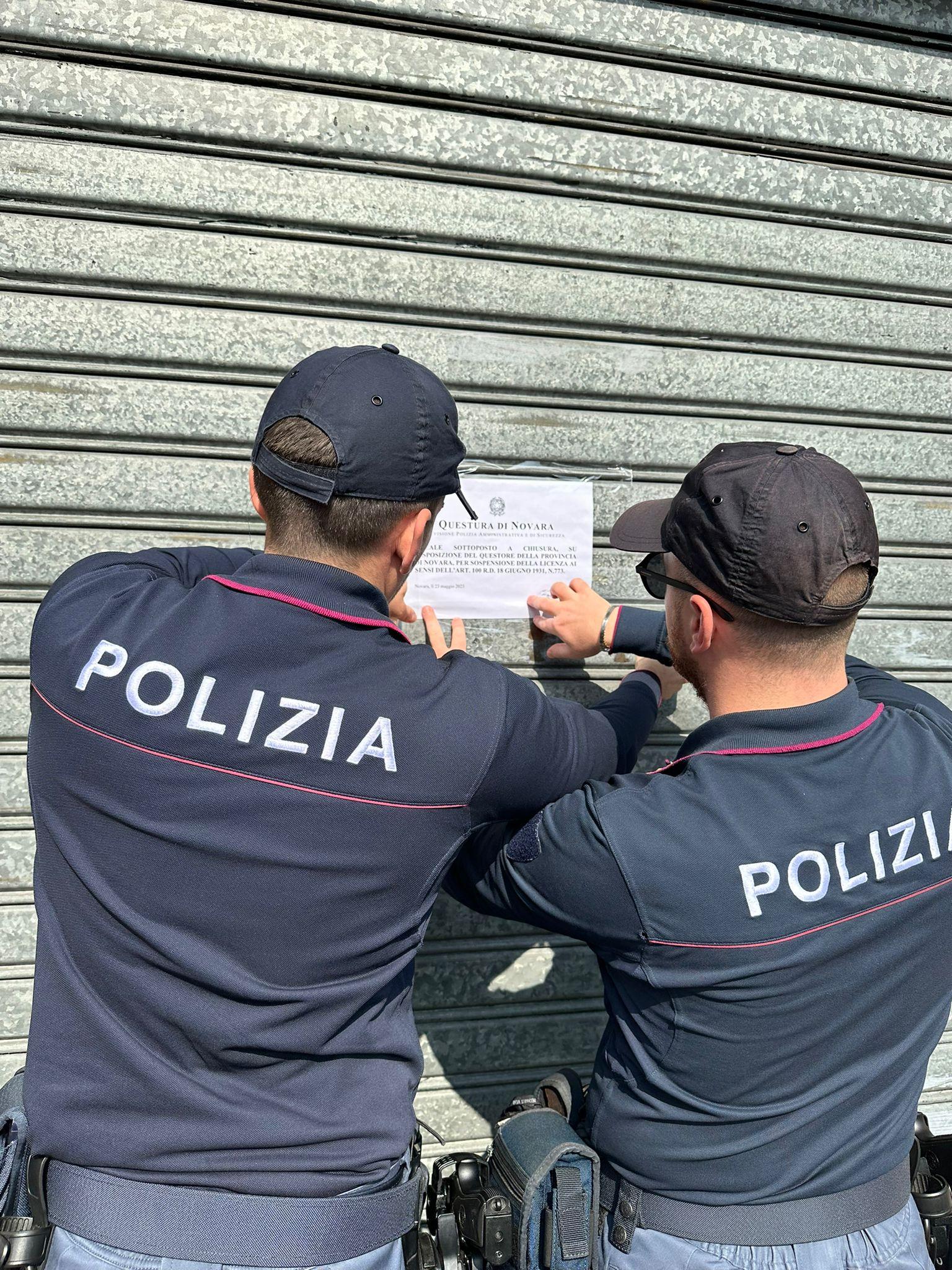 Minacce all'interno di un bar, il questore dispone la chiusura del locale per dieci giorni