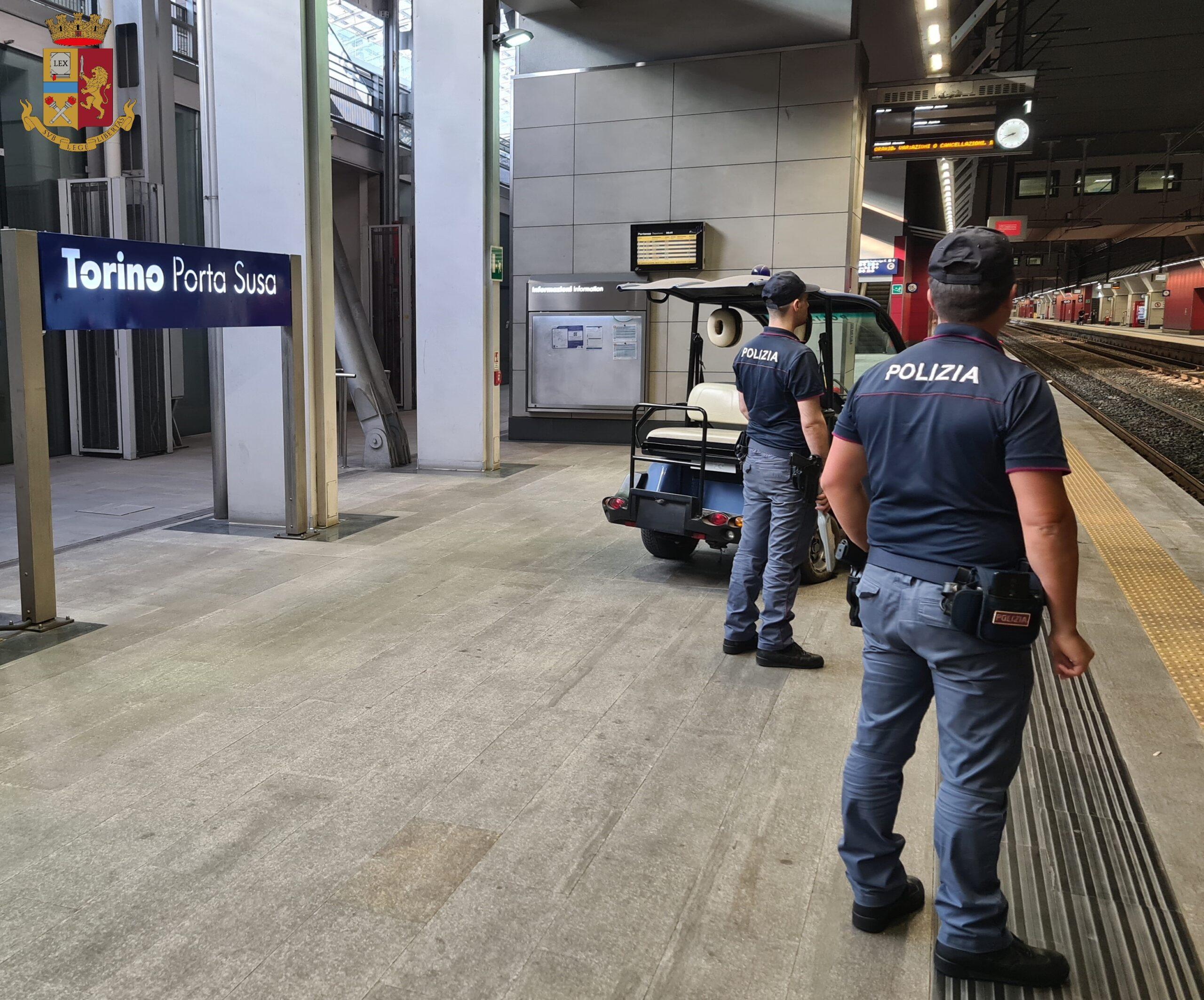 Controlli di Ferragosto sui treni di Piemonte e Valle d'Aosta, dieci indagati