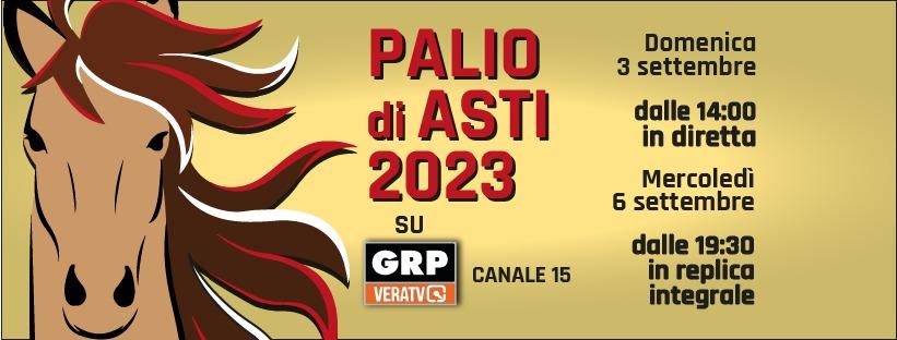 Palio di Asti 2023, la diretta su GRP Televisione